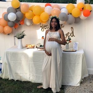 Dress color cream size XS from H&M